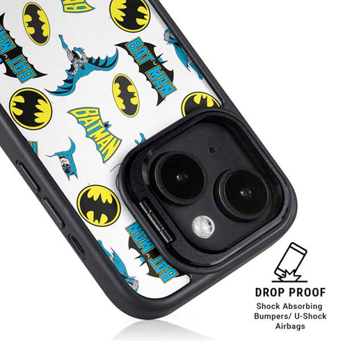 DC Comics Batman Classic Art Print iPhone 15 Kickstand Case